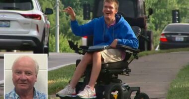 'Wheelchair Waver' struck by alleged drunk driver â decades after similar tragedy left him disabled